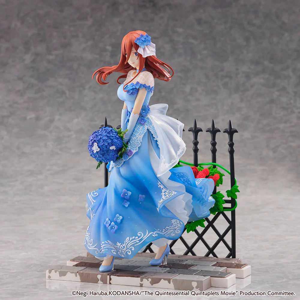 [Pre-order] The Quintessential Quintuplets Movie - Miku Nakano(Floral Dress Ver.) 1/7 Scale Shibuya Scramble Figure eStream - Image 6