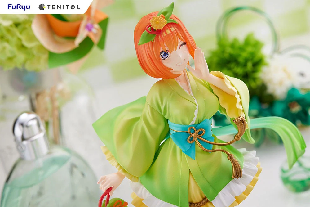 [Pre-order] The Quintessential Quintuplets - Yotsuba Nakano(Miniskirt Yukata Ver.) TENITOL Prize Figure FuRyu Corporation - Image 9