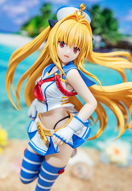 [Pre-order] To Love Ru Darkness - Golden Darkness (Breezy Seaside Ver.) 1/7 Scale Figure Chara-Ani - Image 10