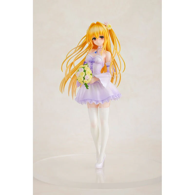 [Pre-order] To LOVE-Ru Darkness - Golden Darkness (Wedding Dress Ver.) 1/7 Scale Figure Kadokawa - Image 11