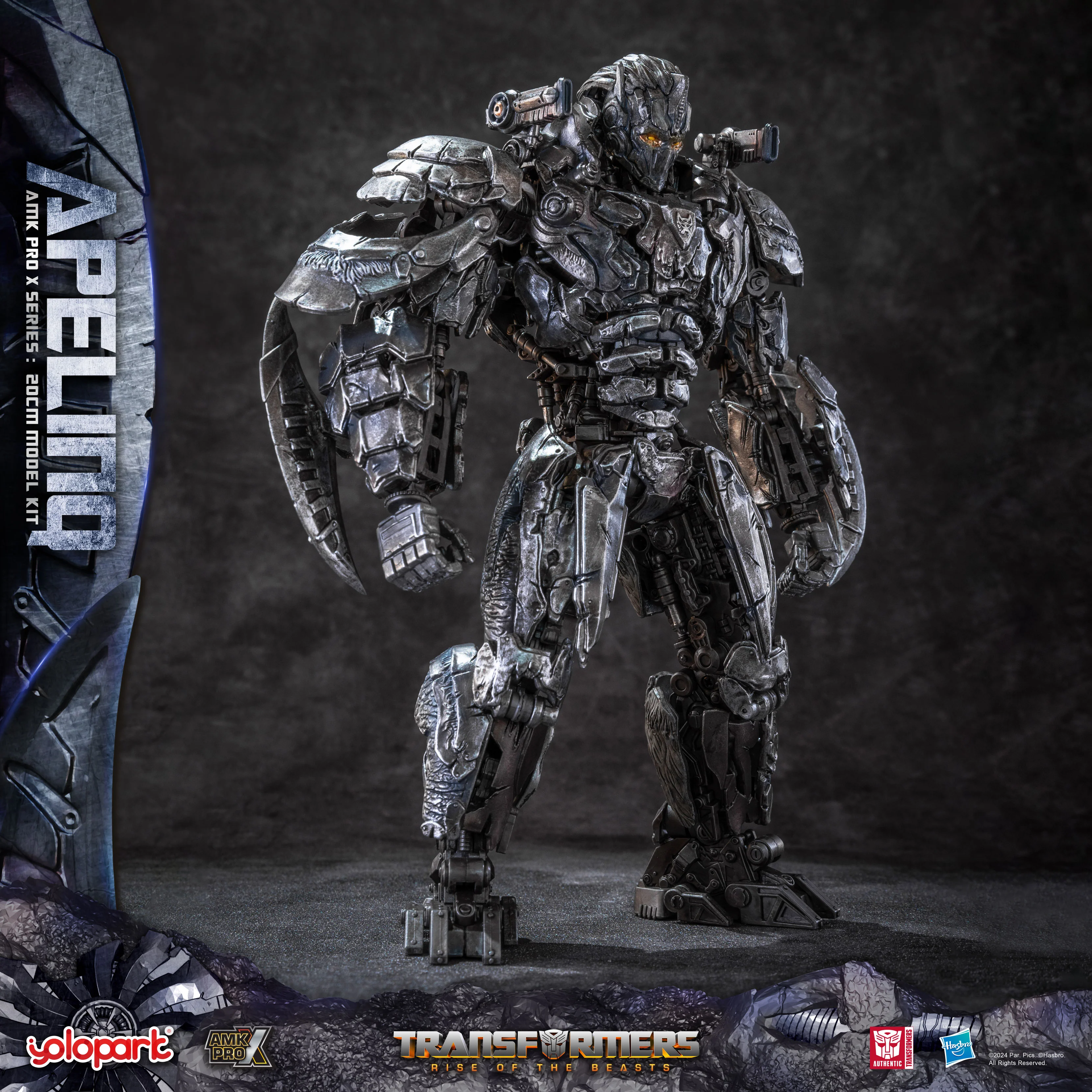 [Pre-order] Transformers: Rise of the Beasts - Apelinq AMK PRO X Series Plastic Model Kit SINGO - Image 8