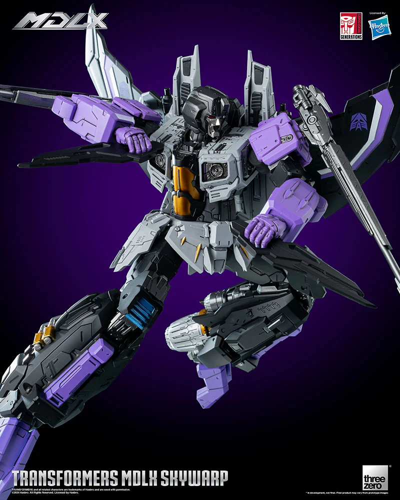 [Pre-order] Transformers - Skywarp Action Figure ThreeZero - Image 9