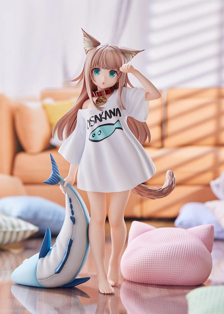[Pre-order] Uchi no Neko ga Onnanoko de Kawaii - Kinako (Good Morning Ver.) (Regular & LIMITED EDITION)1/6 Scale Figure Goldenhead - Image 11