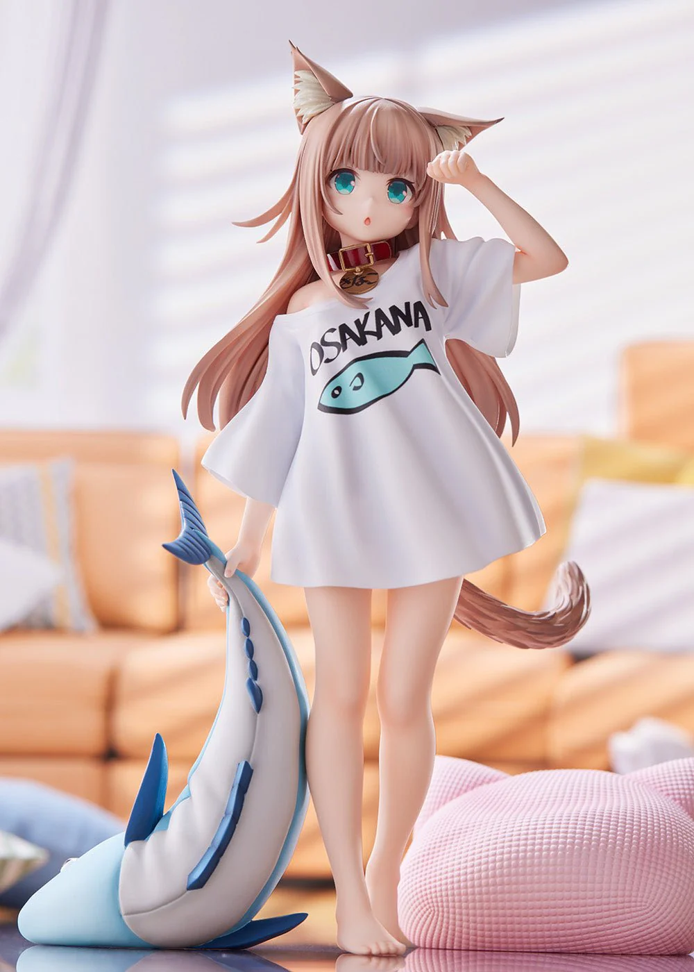 [Pre-order] Uchi no Neko ga Onnanoko de Kawaii - Kinako (Good Morning Ver.) (Regular & LIMITED EDITION)1/6 Scale Figure Goldenhead - Image 12
