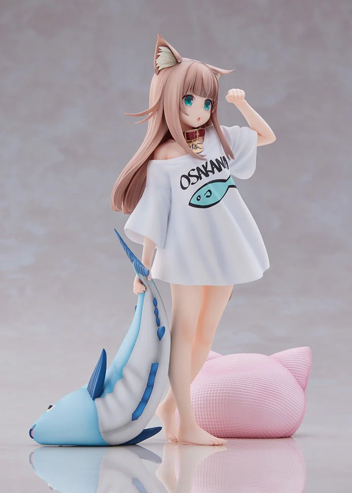 [Pre-order] Uchi no Neko ga Onnanoko de Kawaii - Kinako (Good Morning Ver.) (Regular & LIMITED EDITION)1/6 Scale Figure Goldenhead - Image 2