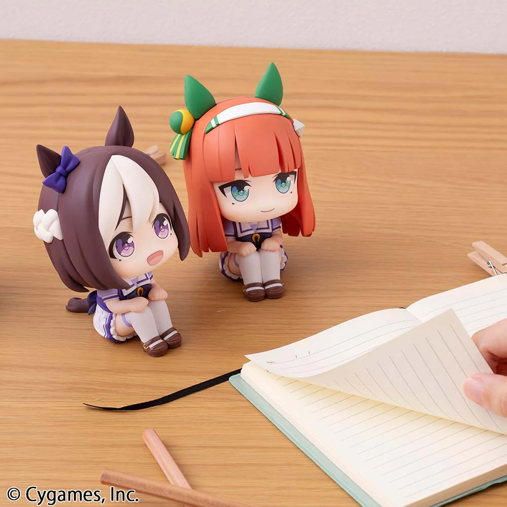 [Pre-order] Uma Musume: Pretty Derby - Special Week & Silence Suzuka Set [with gift] Mini Figure MegaHouse - Image 3