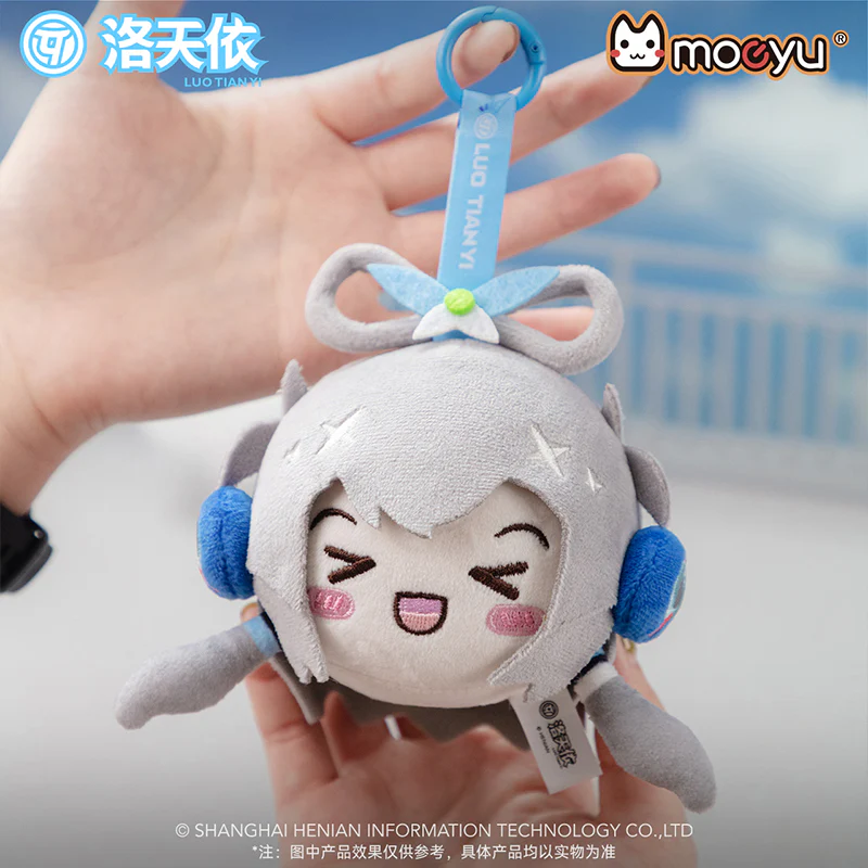 [Pre-order] Vsinger - Luo Tianyi Smiling Series Plushie Keychain Moeyu
