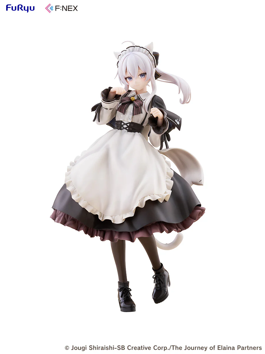 [Pre-order] Wandering Witch: The Journey of Elaina - Elaina (Cat Ear Cafe Ver.) 1/7 Scale Figure FuRyu Corporation - Image 15