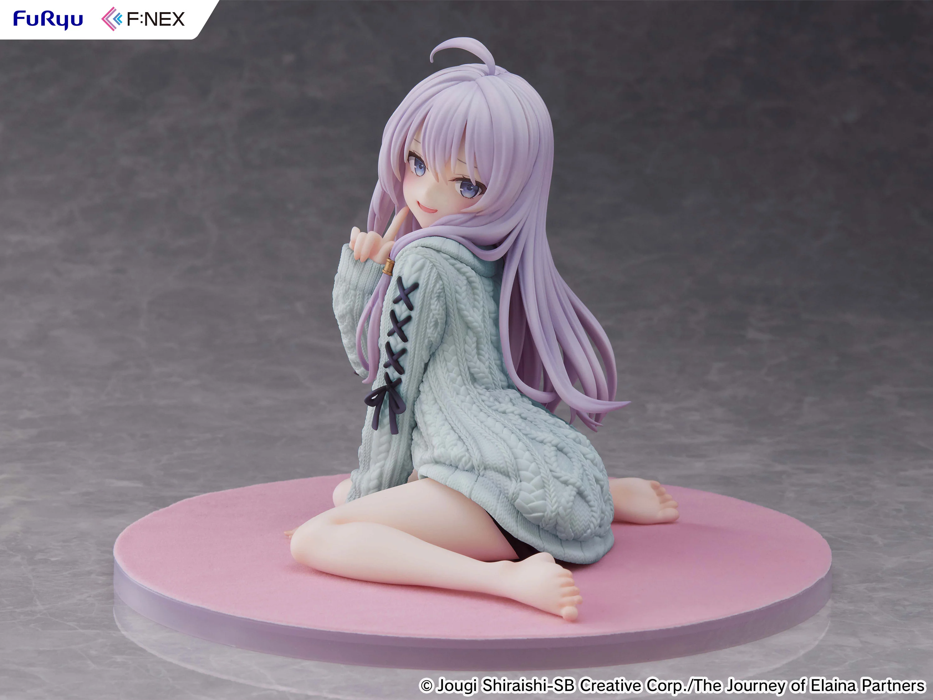 [Pre-order] Wandering Witch: The Journey of Elaina - Elaina (Knit Ver) 1/7 Scale Figure FuRyu Corporation - Image 3