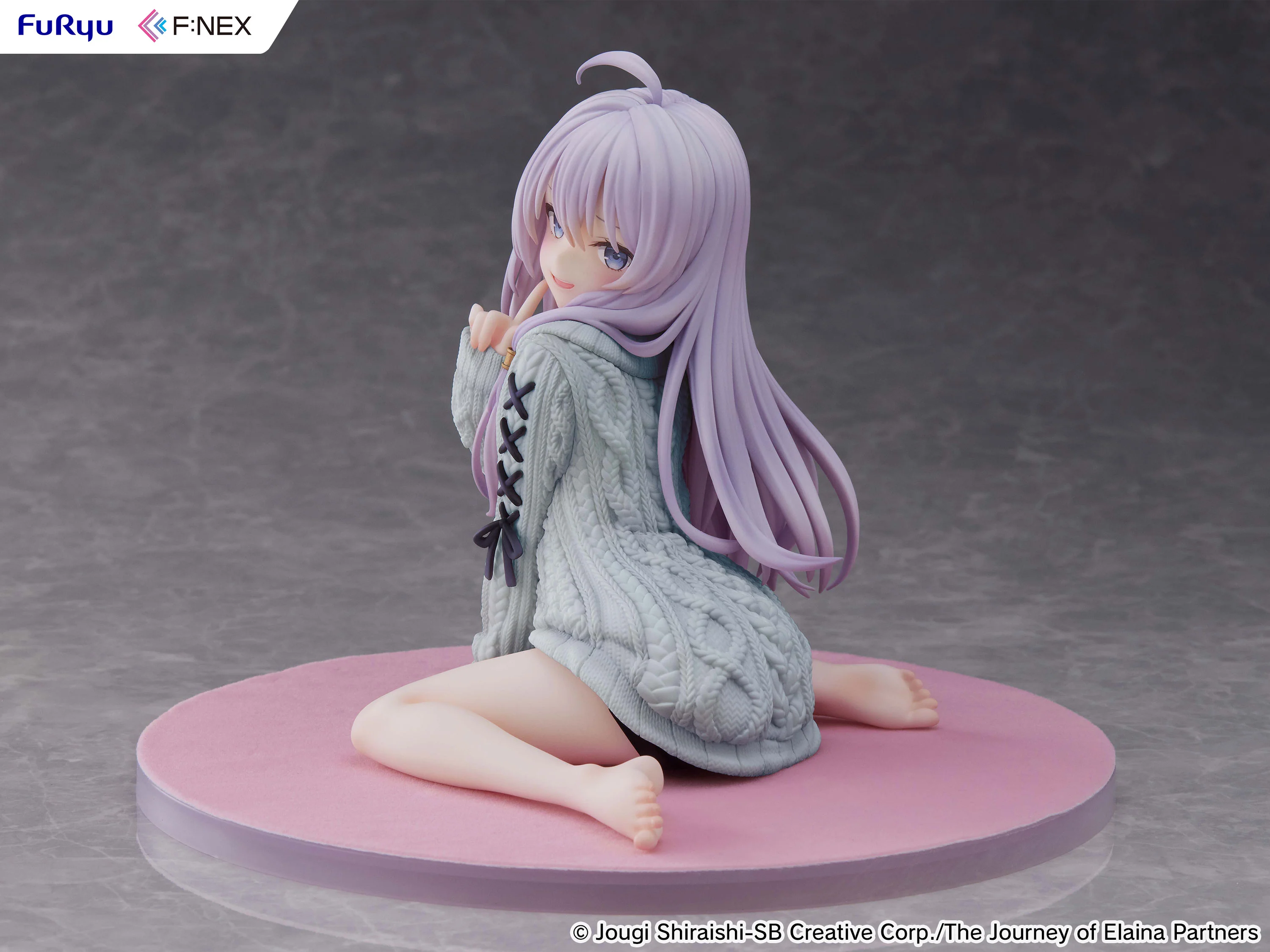 [Pre-order] Wandering Witch: The Journey of Elaina - Elaina (Knit Ver) 1/7 Scale Figure FuRyu Corporation - Image 4