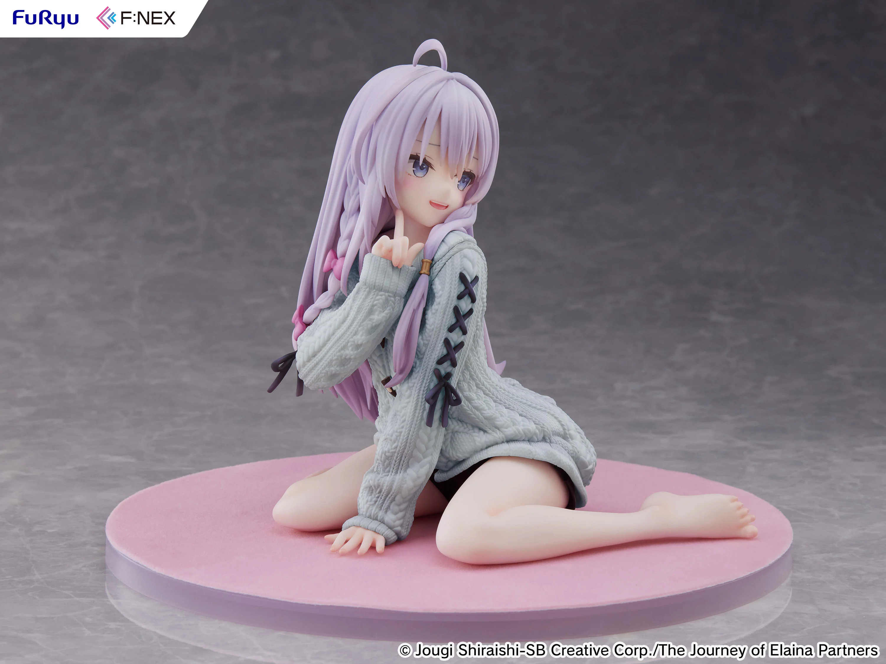[Pre-order] Wandering Witch: The Journey of Elaina - Elaina (Knit Ver) 1/7 Scale Figure FuRyu Corporation - Image 5