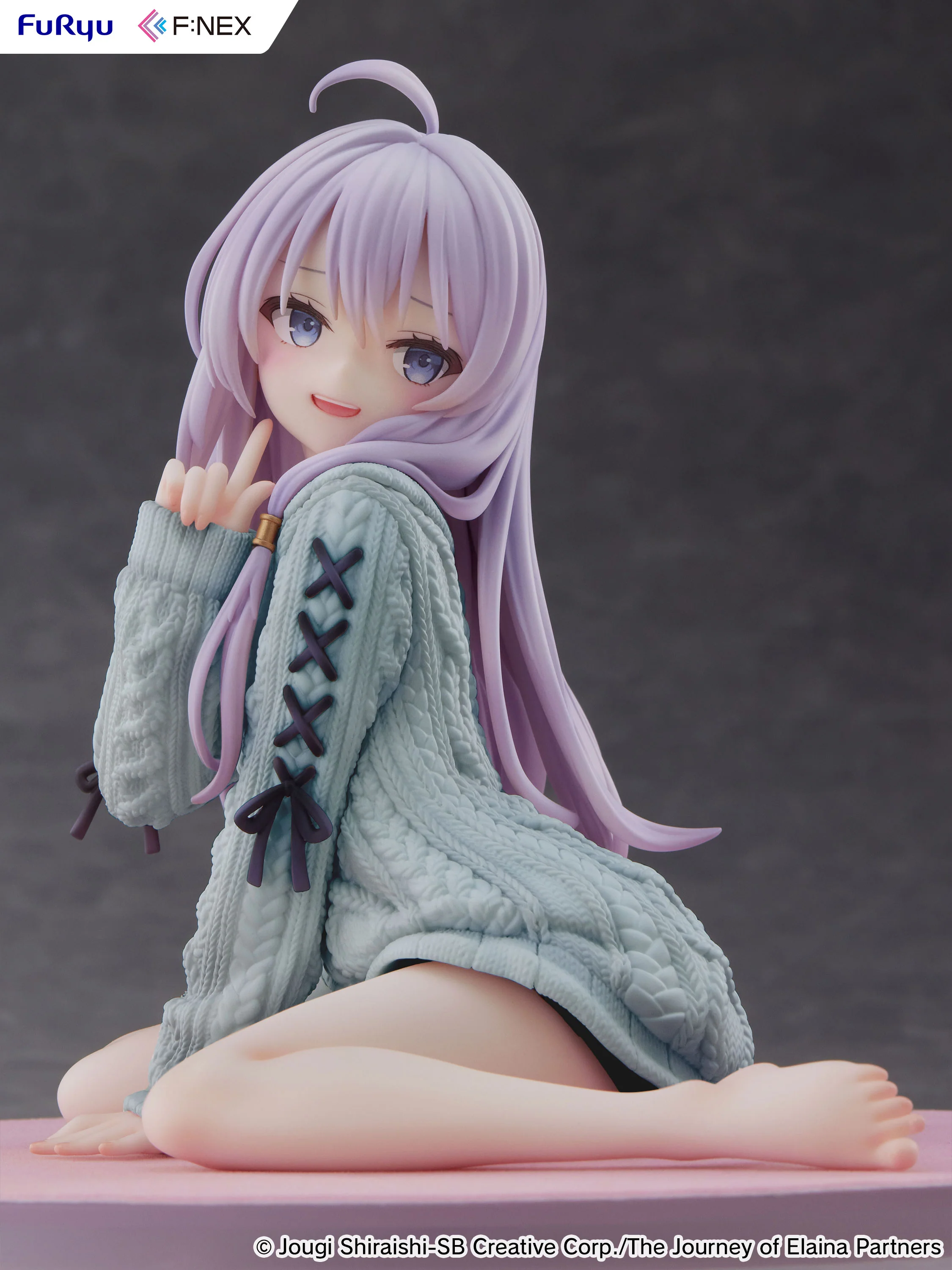 [Pre-order] Wandering Witch: The Journey of Elaina - Elaina (Knit Ver) 1/7 Scale Figure FuRyu Corporation - Image 7