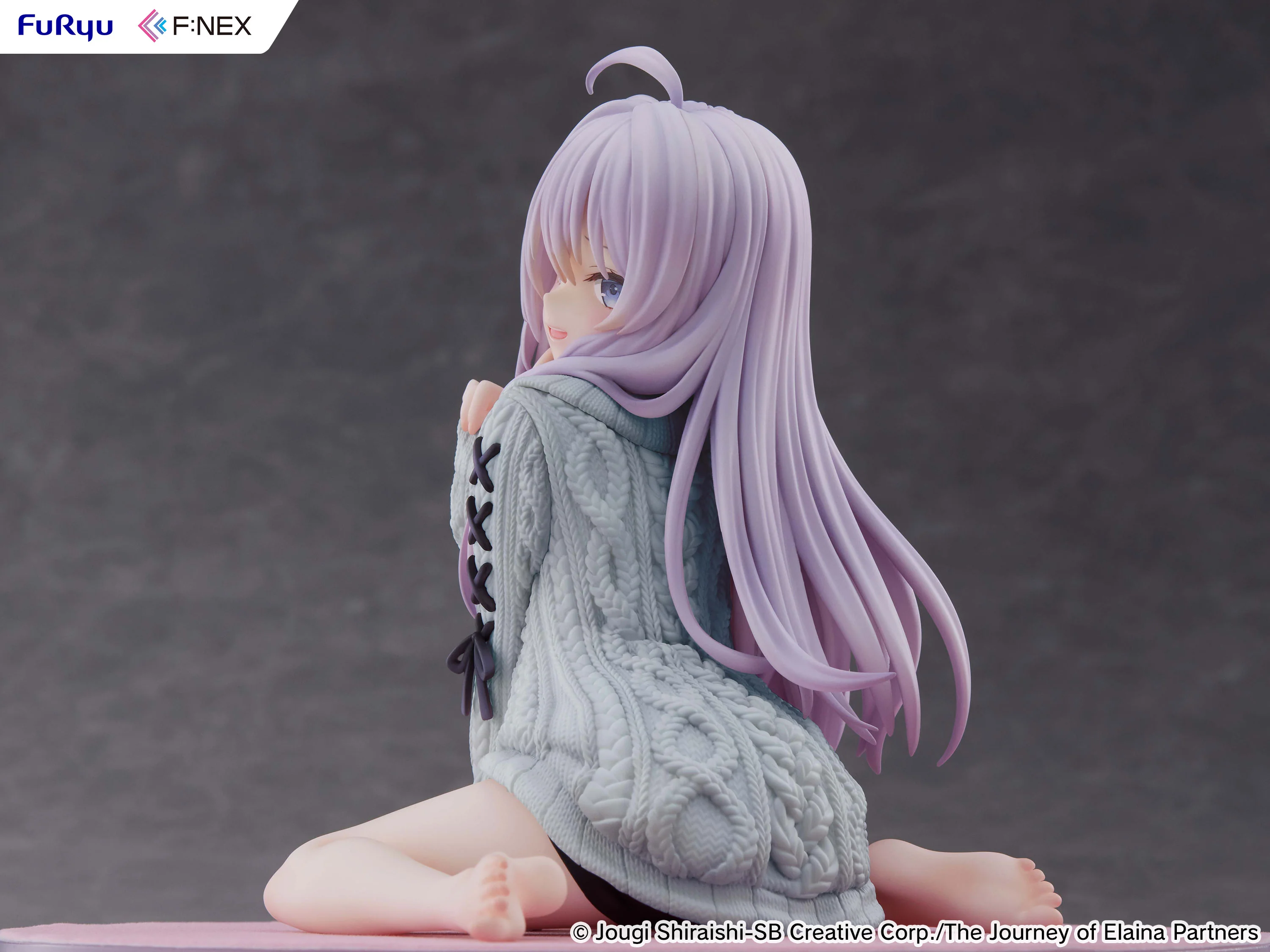 [Pre-order] Wandering Witch: The Journey of Elaina - Elaina (Knit Ver) 1/7 Scale Figure FuRyu Corporation - Image 9
