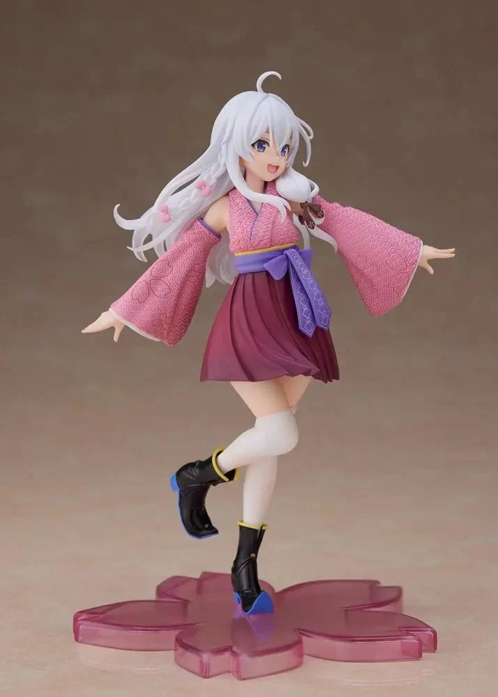 Wandering Witch: The Journey of Elaina - Elaina (Sakura Japanese Kimono ver.) Prize Figure Taito - Image 2