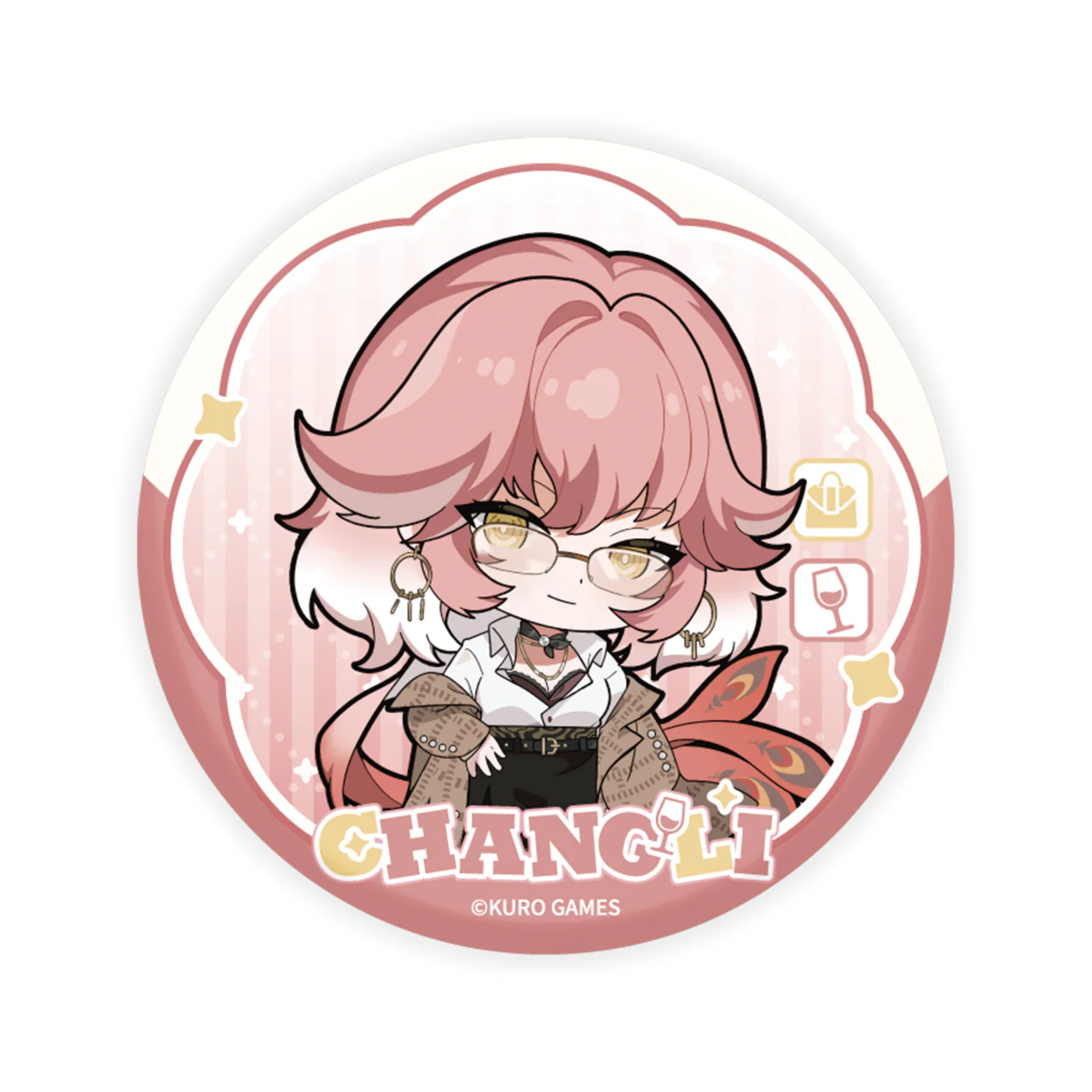 [Pre-order] Wuthering Waves - Cherished Moments Chibi Badge KURO GAMES - Image 3