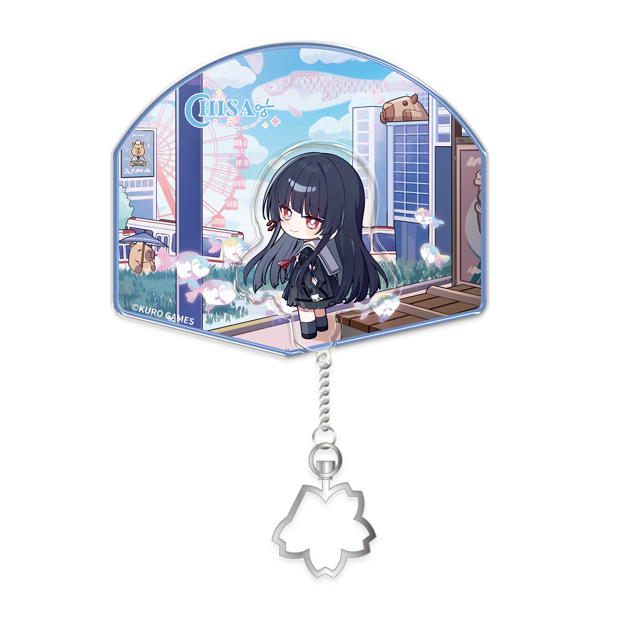 [Pre-order] Wuthering Waves - Chisa Resonator Themed Chibi Acrylic Fridge Magnet KURO GAMES - Image 5