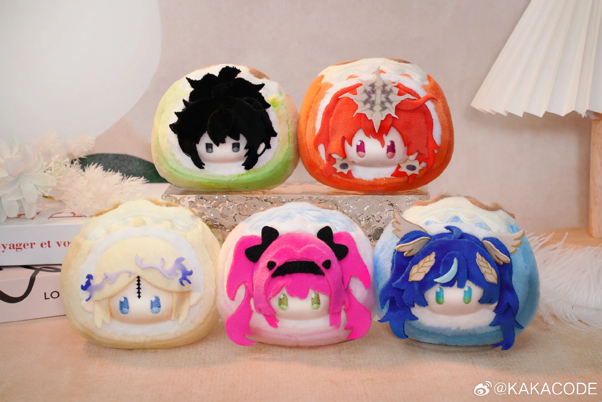 [Pre-order] Wuthering Waves - Clear Sky Resonance Themed Cake Roll Plush KAKACODE - Image 3