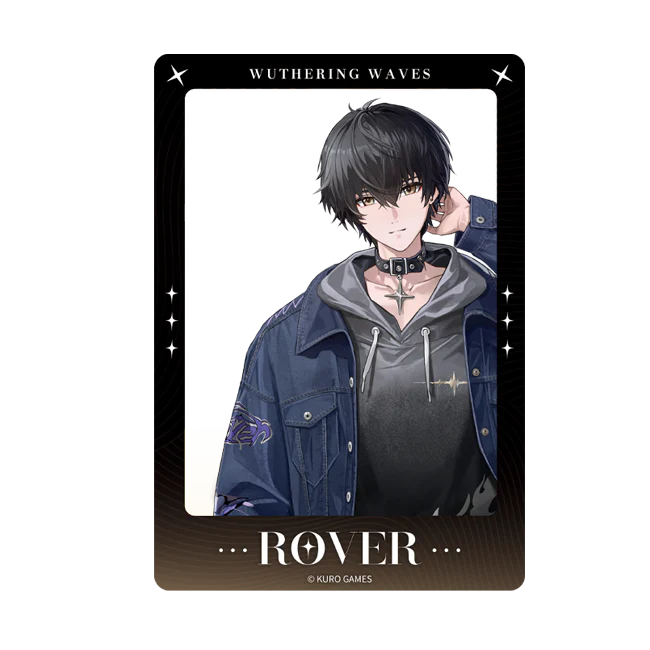 [Pre-order] Wuthering Waves - Focused Freeze Series Character Acrylic Clear Card Karasumaya - Image 3