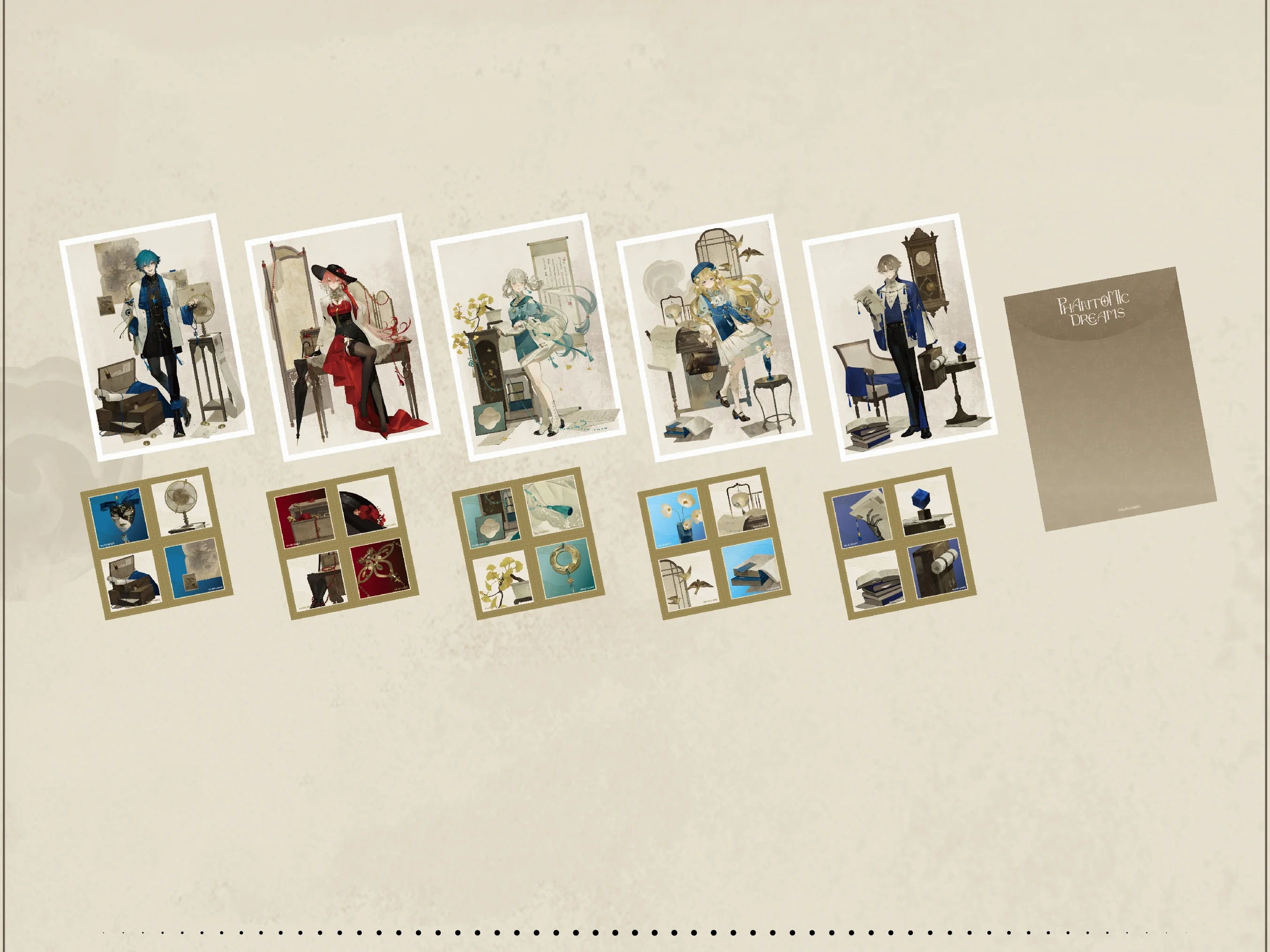 Wuthering Waves - Phantom Dreamscape Series Postcard Set KURO GAMES - Image 3