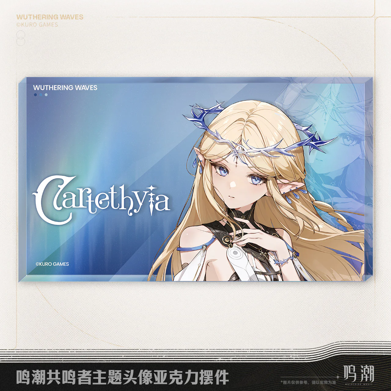 [Pre-order] Wuthering Waves - Resonator Themed Avatar Acrylic Block KURO GAMES - Image 3