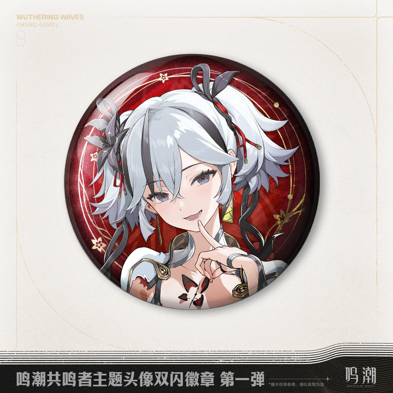 Wuthering Waves - Resonator Themed Avatar Reflective Badge Vol.1 KURO GAMES - Image 2