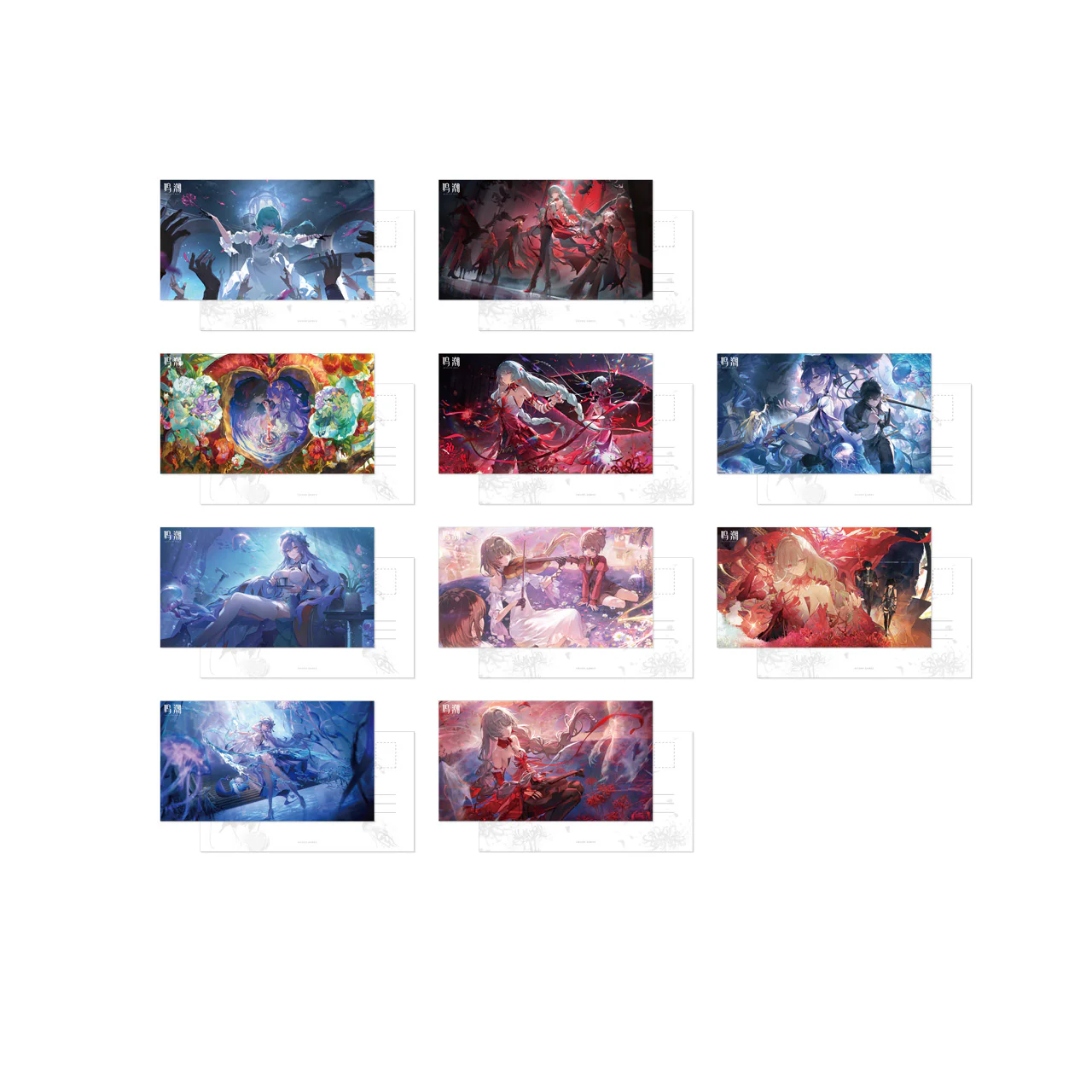 [Pre-order] Wuthering Waves - Resonator Themed Illustrated Postcard Set KURO GAMES - Image 5