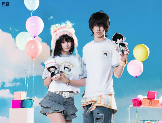 [Pre-order] Wuthering Waves - Rover Impression Heart’s Echo Series T-Shirt KURO GAMES - Image 3