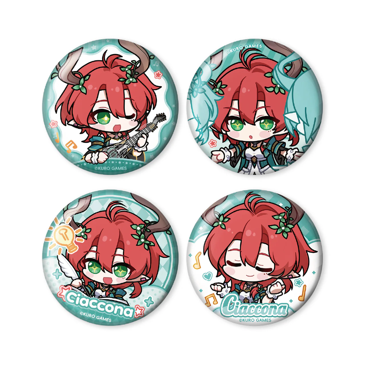 [Pre-order] Wuthering Waves - Sticker Series Mini Badge Set KURO GAMES - Image 11