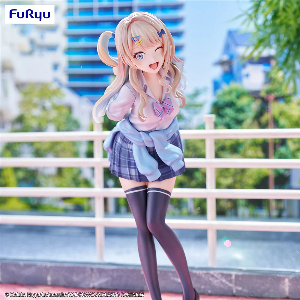 [Pre-order] You Were Experienced I Was Not: Our Dating Story - Runa Shirakawa Prize Figure FuRyu Corporation - Image 3