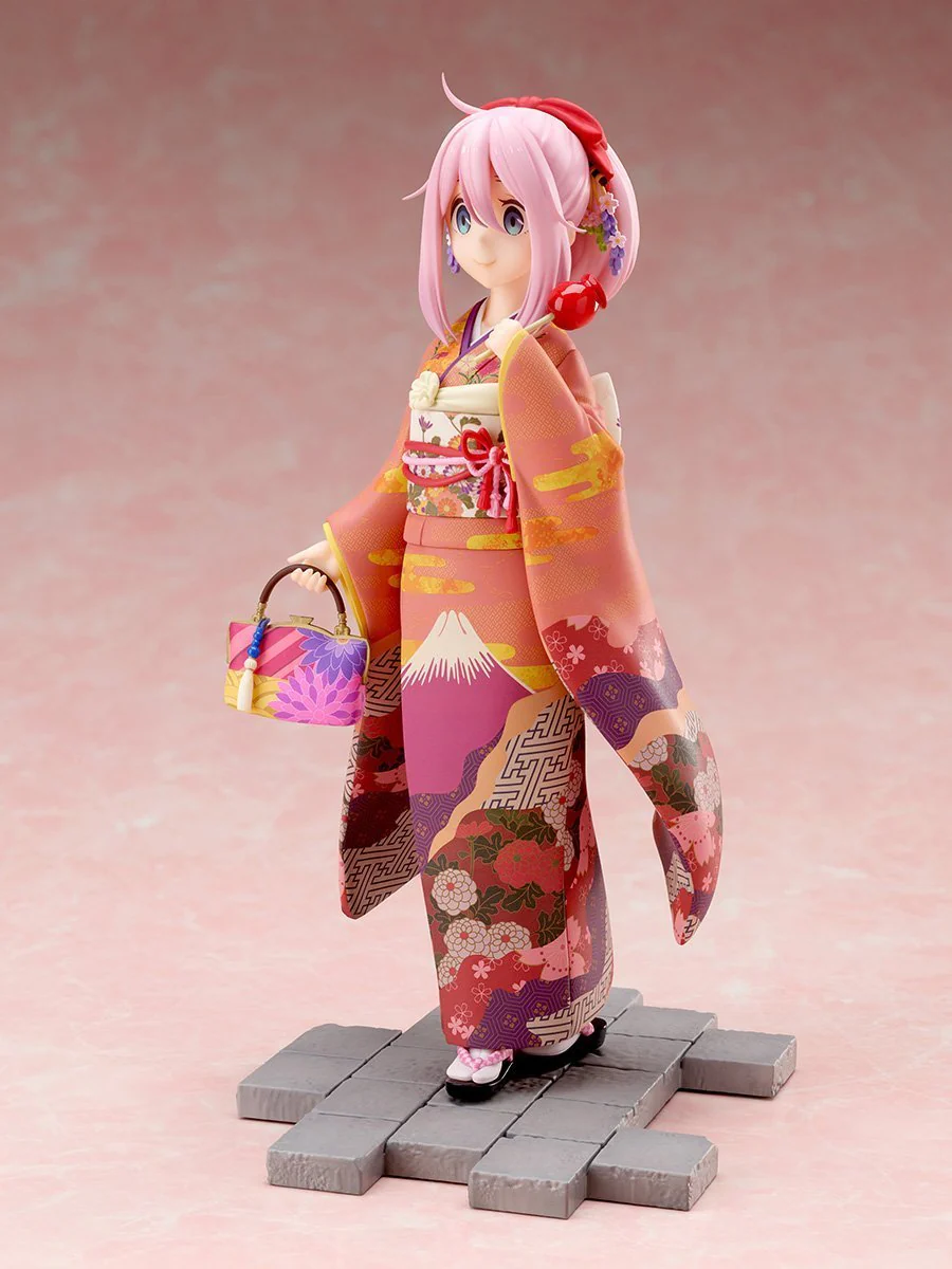 [Pre-order] Yuru Camp - Nadeshiko Kagamihara (Furisode ver.) 1/7 Scale Figure FURYU - Image 2