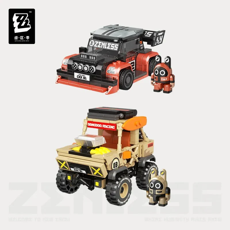 Zenless Zone Zero - Bangboo Racing Toy Car Building Blocks miHoYo