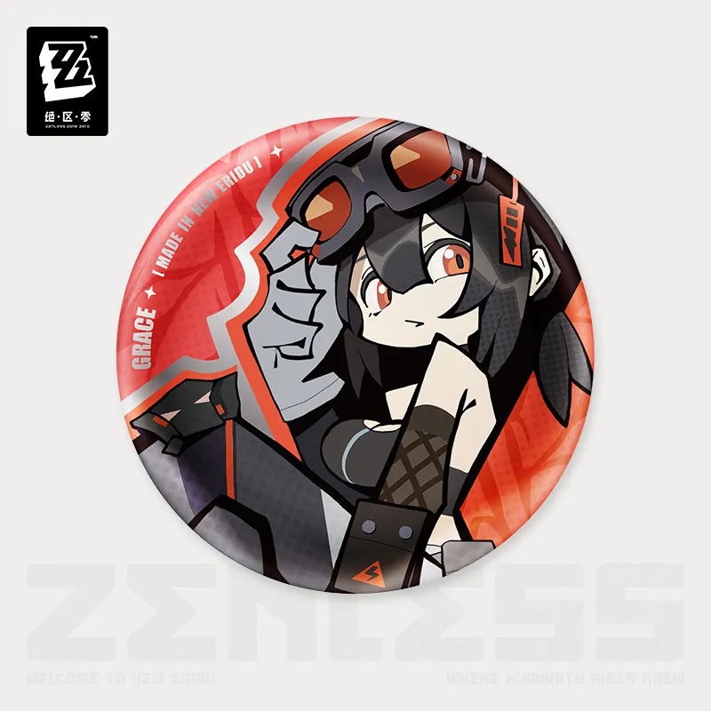 Zenless Zone Zero - Belobog Heavy Industries Chibi Badge miHoYo - Image 2