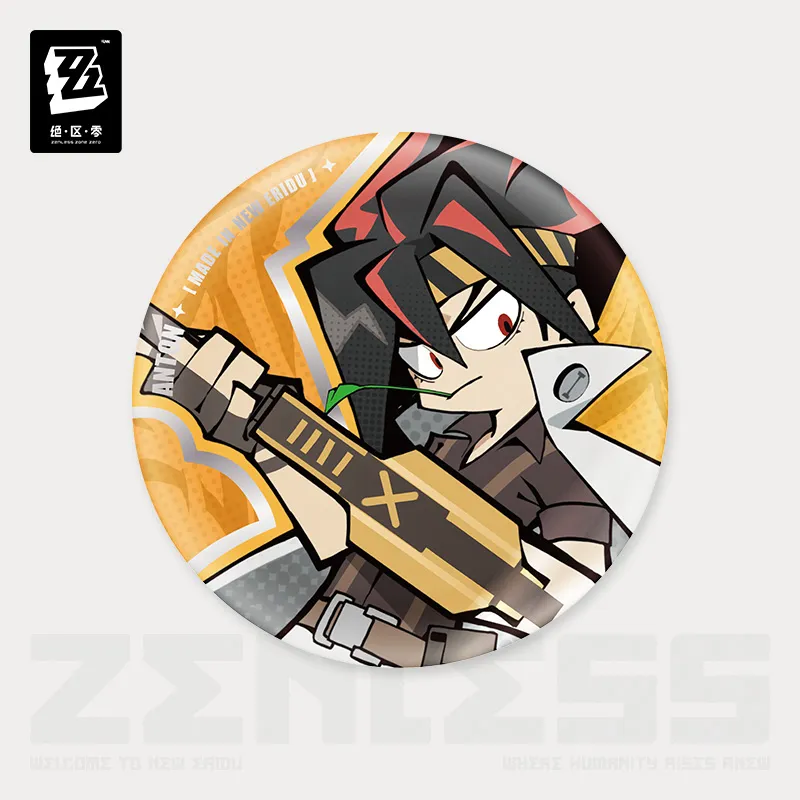 Zenless Zone Zero - Belobog Heavy Industries Chibi Badge miHoYo - Image 4