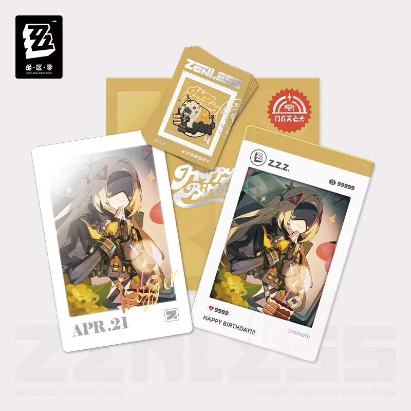 [Pre-order] Zenless Zone Zero - Birthday Commemorative Card Set Vol.4 miHoYo - Image 4
