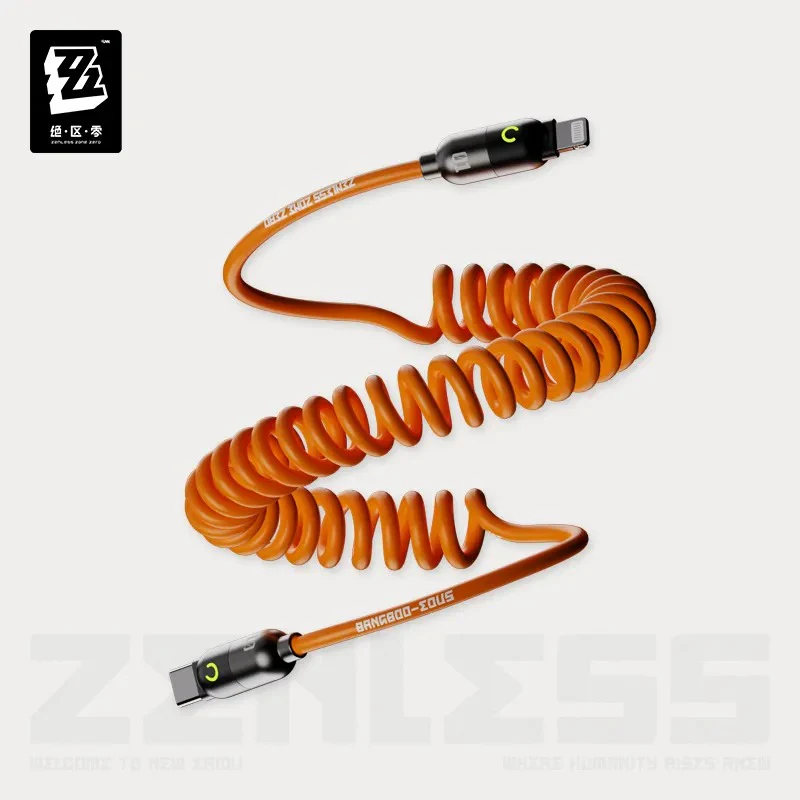 Zenless Zone Zero - Coiled Fast Charging Data Cable miHoYo - Image 5