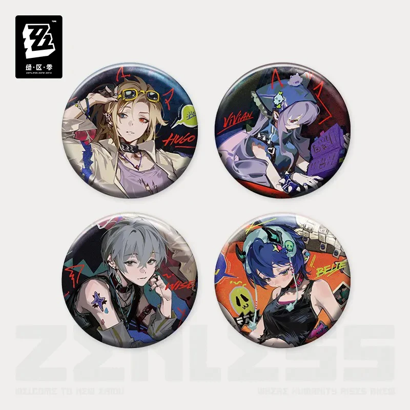 [Pre-order] Zenless Zone Zero - Concerto Frequency Series Burying Tears Along with the Past (Part 1) Badge & Laser Ticket miHoYo