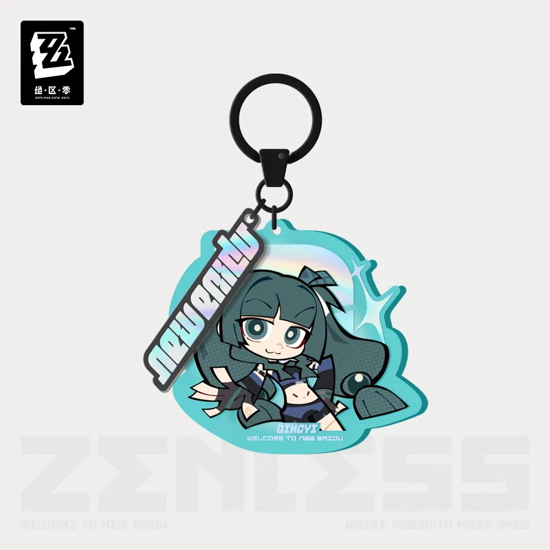 Zenless Zone Zero - Criminal Investigation Special Response Team Chibi Acrylic Keychain miHoYo - Image 4