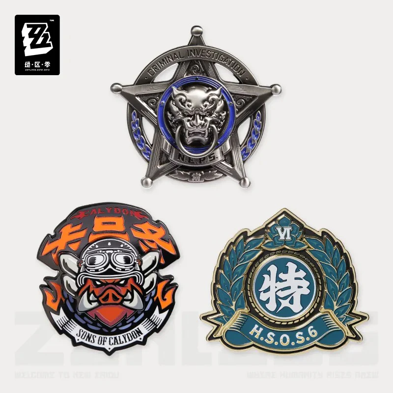 Zenless Zone Zero - Faction Metal Vol. 2 Badge miHoYo
