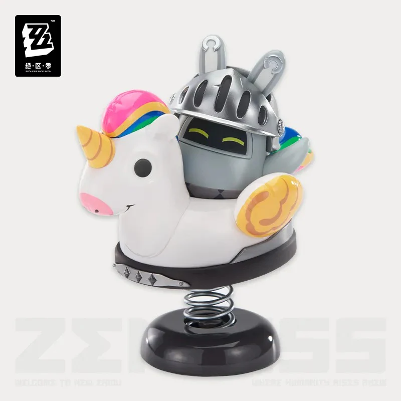 [Pre-order] Zenless Zone Zero - Happy Shake Knightboo Spring Toy Mini Figure APEX - Image 4