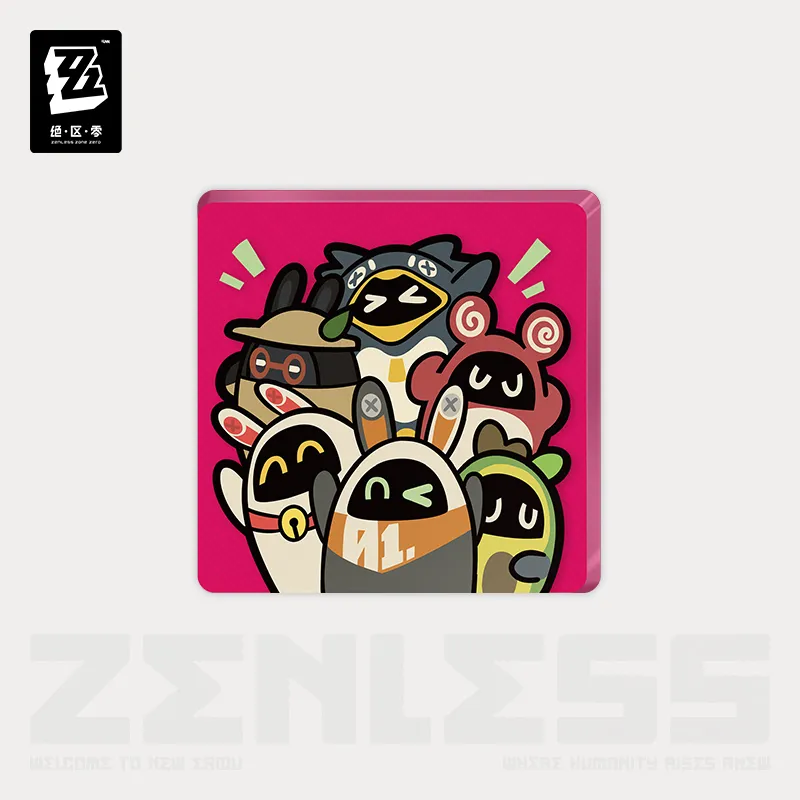 Zenless Zone Zero - New Eriou Series Bangboo Acrylic Fridge Magnet miHoYo - Image 2
