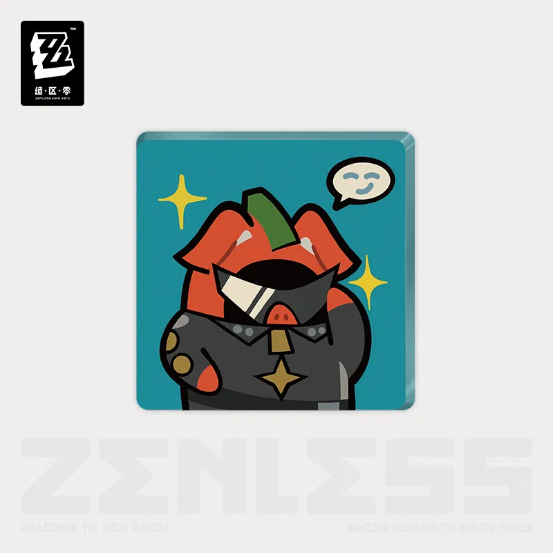 Zenless Zone Zero - New Eriou Series Bangboo Acrylic Fridge Magnet miHoYo - Image 4