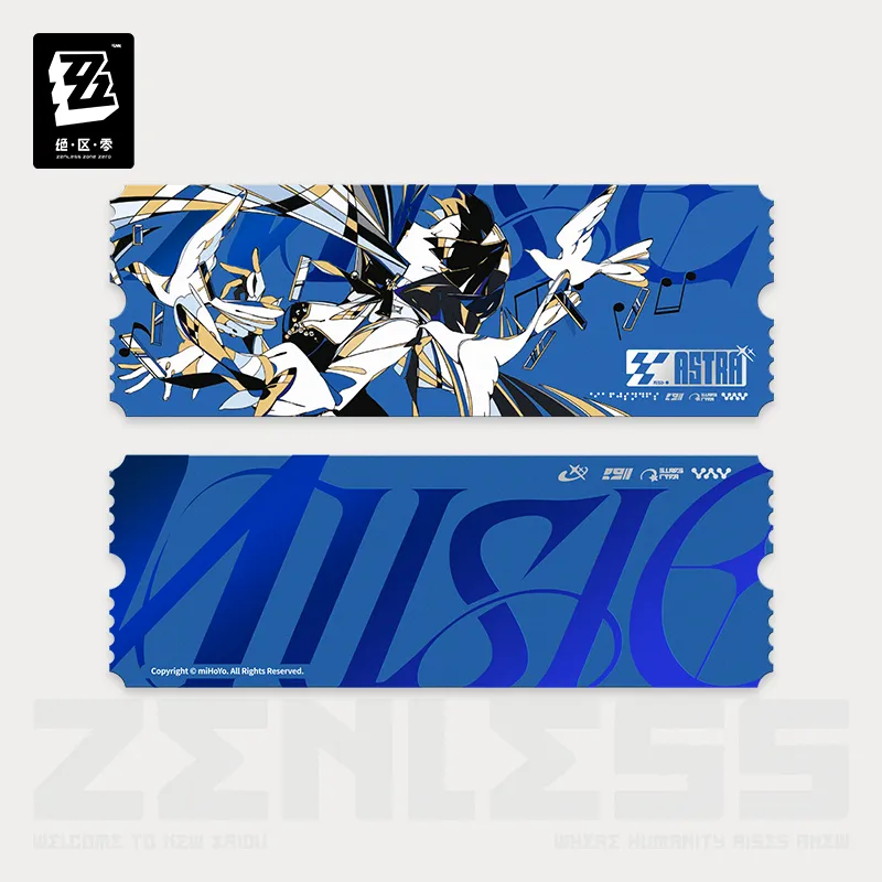 Zenless Zone Zero - Stars Of Lyra Series Astra Live Collectible Ticket Set miHoYo - Image 2