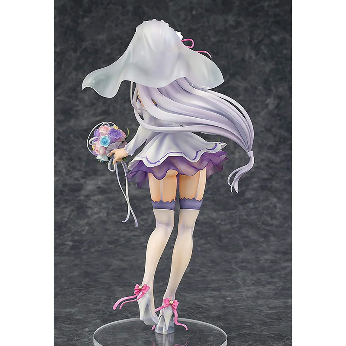 [Pre-order] ZERO -Starting Life in Another World - Emilia Wedding Ver. (re-run) 1/7 Scale Figure Phat Company - Image 4