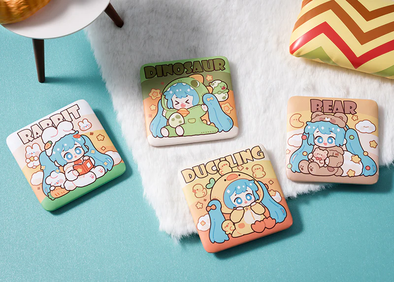 [Pre-order]Hatsune Miku - Hatsune Miku Pajama Party Metal Badge Moeyu - Image 2