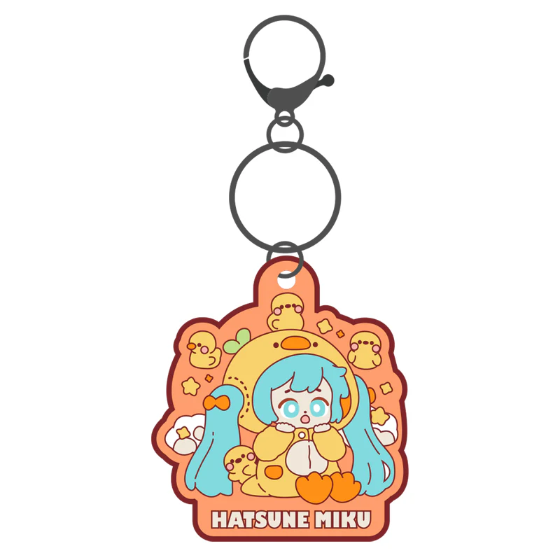 [Pre-order]Hatsune Miku - Hatsune Miku Pajama Party Rubber Keychain Moeyu - Image 9