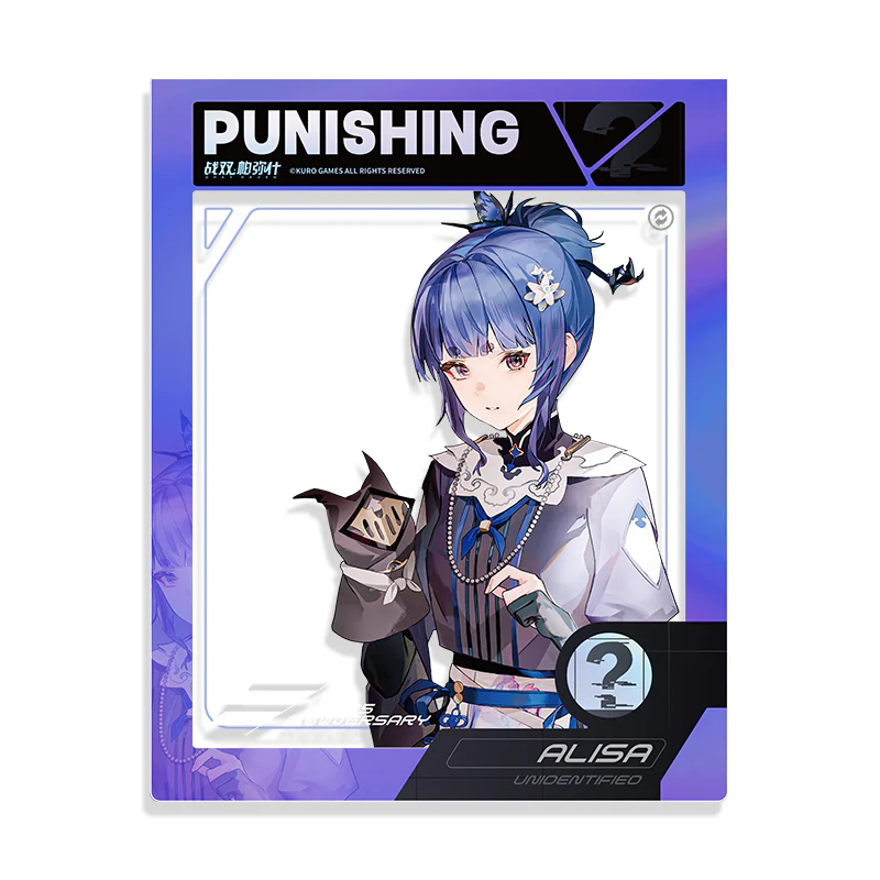 Punishing: Gray Raven - Elegant Courtyard Theme 5th Anniversary Celebration Art Paper Frame Card KURO GAMES - Image 7