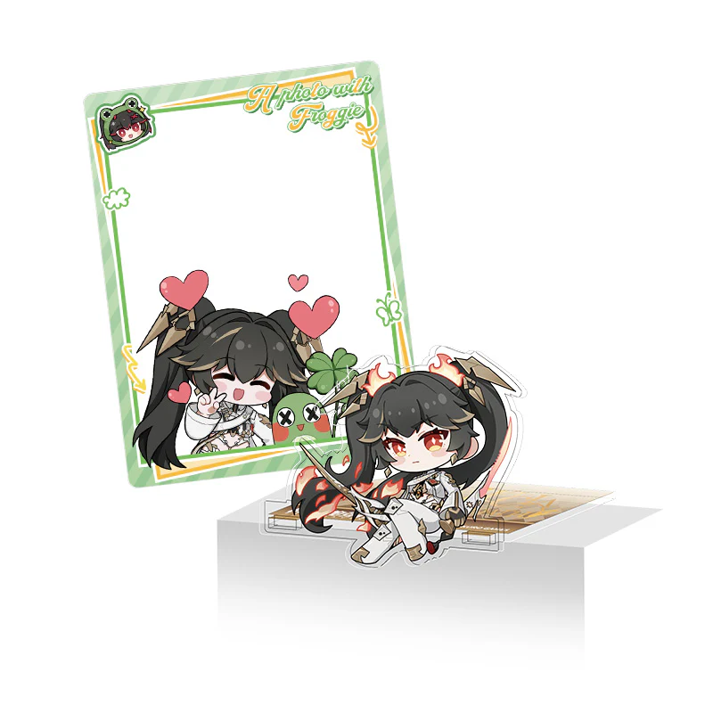 Punishing: Gray Raven - Lucia: Pyroath Frame Series Chibi Acrylic Set KURO GAMES - Image 2