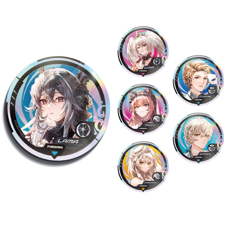 Punishing: Gray Raven - Moonlit Nightfall Theme 5th Anniversary Celebration Art Badge KURO GAMES - Image 2