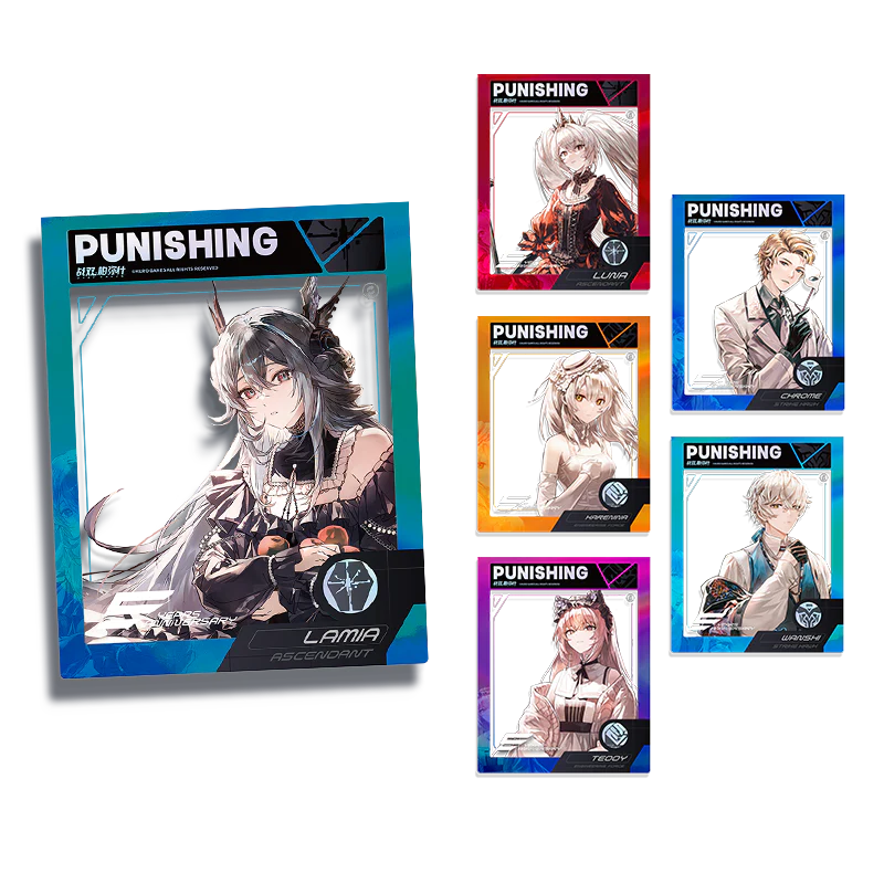 Punishing: Gray Raven - Moonlit Nightfall Theme 5th Anniversary Celebration Art Paper Frame Card KURO GAMES - Image 2
