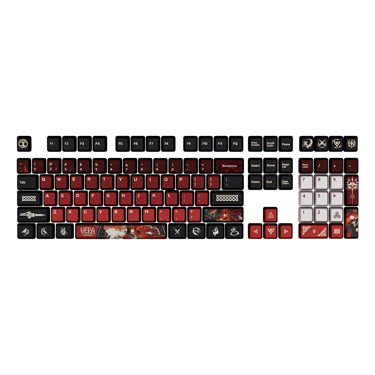 Punishing: Gray Raven - Vera: Geiravor Frame Series Custom Keycap KURO GAMES - Image 6